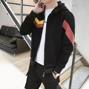 Spring Sweatsuit Suit Men's Autumn Korean Version of The Trend of Two Sets of Winter Students Casual Sports Handsome Clothes
Spring Sweatsuit Suit Men's Autumn Korean Version of The Trend of Two Sets of Winter Students Casual Sports Handsome Clothes