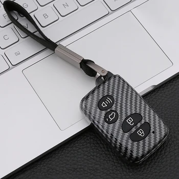 Carbon fiber pattern car key case for Toyota Corolla Levin Camry Highlander Rav Rongfang Crown CHR Reiz Remote Cover Accessorie
Carbon fiber pattern car key case for Toyota Corolla Levin Camry Highlander Rav Rongfang Crown CHR Reiz Remote Cover Accessorie