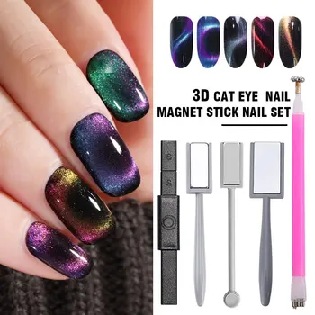 Saviland Strong Cat Eye Magnet Stick for UV Gel Polish 9D Cat Eye Nail Gel Double Head Nail Art Design Tools Nails Accessoires 
Saviland Strong Cat Eye Magnet Stick for UV Gel Polish 9D Cat Eye Nail Gel Double Head Nail Art Design Tools Nails Accessoires