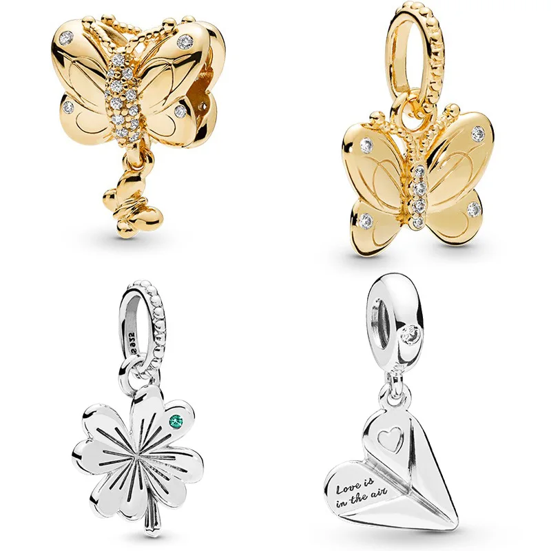 New 925 sterling silver Butterfly beads pendant women accessories trendy Fit Original Pandora DIY Charm beads Bracelet Jewelry
New 925 sterling silver Butterfly beads pendant women accessories trendy Fit Original Pandora DIY Charm beads Bracelet Jewelry