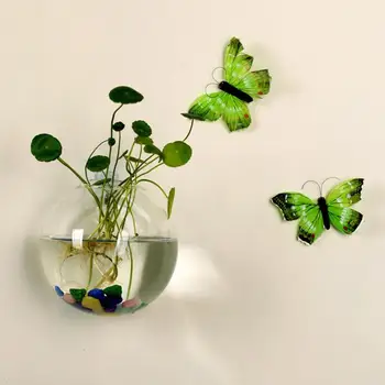 Nordic Wall-Mounted Vase Hydroponics Plant Flower Container Removable Wall Hang Glass Ball 8cm Home Office Minimalist Decor
Nordic Wall-Mounted Vase Hydroponics Plant Flower Container Removable Wall Hang Glass Ball 8cm Home Office Minimalist Decor