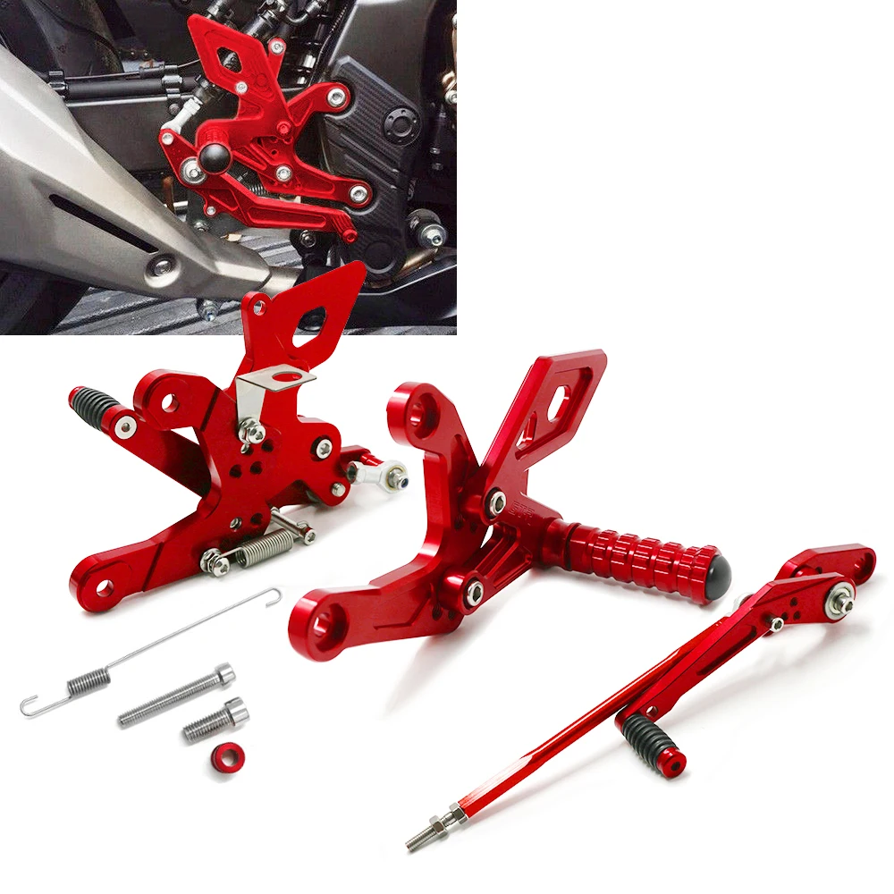 Мотоциклетные Регулируемые подножки для Honda CB500F CBR500R CB 500F CBR 500R 2013-2023
Мотоциклетные Регулируемые подножки для Honda CB500F CBR500R CB 500F CBR 500R 2013-2023