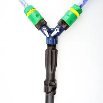 3/4" Water Tap Splitter 2 Way For 1/2" Caliber Quick Connector Adaptor Y Shape Garden Tap Splitter For Irrigation Control Valve
3/4" Water Tap Splitter 2 Way For 1/2" Caliber Quick Connector Adaptor Y Shape Garden Tap Splitter For Irrigation Control Valve