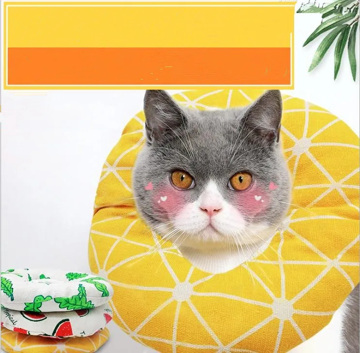 Pet Elizabeth Collar Soft Cotton Dog Cat Adjustable Wound Healing Prevent Bite Neck Ring Protection Collar Cat Printed Collar
Pet Elizabeth Collar Soft Cotton Dog Cat Adjustable Wound Healing Prevent Bite Neck Ring Protection Collar Cat Printed Collar