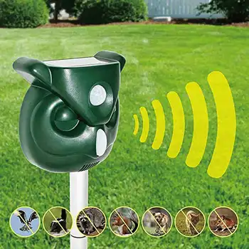 Garden Solar Powered Ultrasonic Outdoor Animal Repeller Motion Sensor Flash Light Dog Cat Raccoon Rabbit Animal Dispeller
Garden Solar Powered Ultrasonic Outdoor Animal Repeller Motion Sensor Flash Light Dog Cat Raccoon Rabbit Animal Dispeller