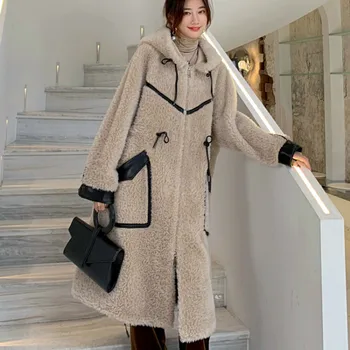 Real Fur Coat Female Wool Jacket Autumn Winter Coat Women Clothes 2020 Korean Vintage Sheep Shearling Tops Manteau Femme ZT4265
Real Fur Coat Female Wool Jacket Autumn Winter Coat Women Clothes 2020 Korean Vintage Sheep Shearling Tops Manteau Femme ZT4265