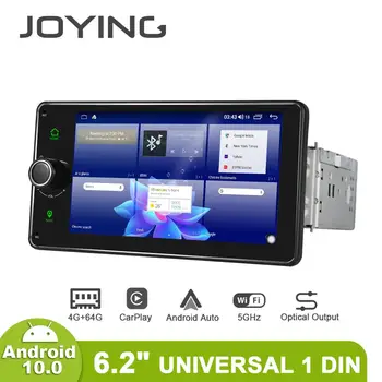 JOYING Car Radio 1din 6.2"Android 10 4GB 64GB Autoradio Universal Head Unit Tape Recorder Multimedia Player Carplay 4G Wifi DVR
JOYING Car Radio 1din 6.2"Android 10 4GB 64GB Autoradio Universal Head Unit Tape Recorder Multimedia Player Carplay 4G Wifi DVR