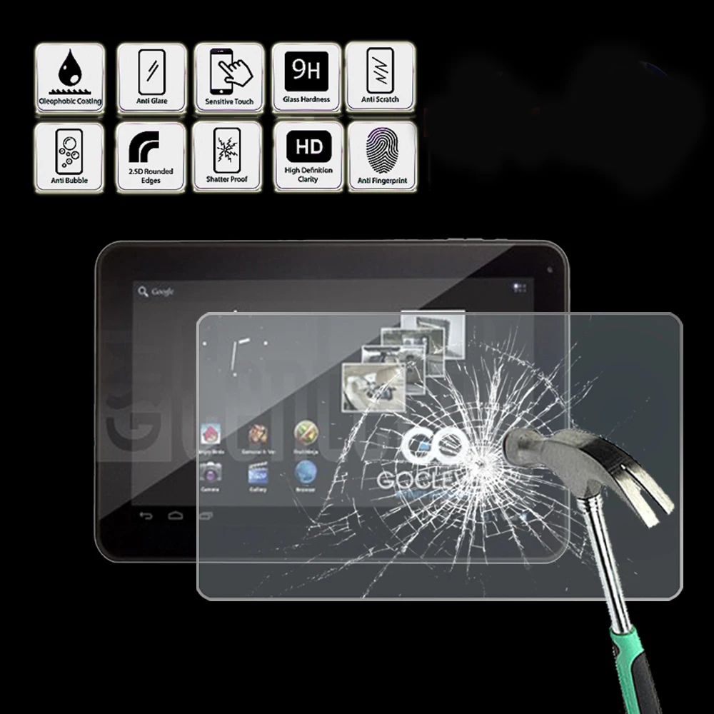 Tablet Tempered Glass Screen Protector Cover for GoClever Tab R104 10.1 Inch - Screen Film Protector Guard Cover
Tablet Tempered Glass Screen Protector Cover for GoClever Tab R104 10.1 Inch - Screen Film Protector Guard Cover