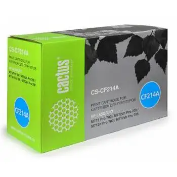 Cartridge cf214a (No. 14A) cactus for HP LaserJet 700 MFP M712 (10000 pages) Cs-cf214a
Cartridge cf214a (No. 14A) cactus for HP LaserJet 700 MFP M712 (10000 pages) Cs-cf214a