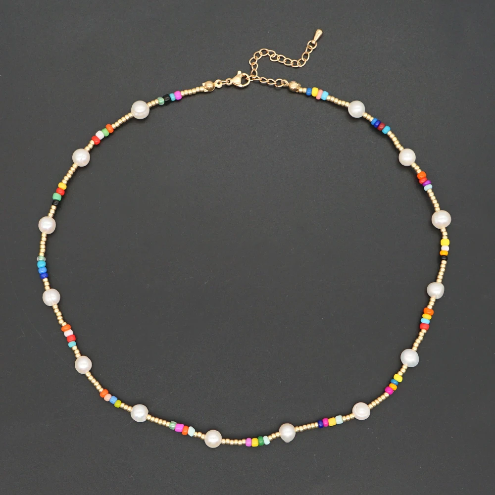 YASTYT Real Pearl Necklaces Beaded Choker Summer Beach Necklace For Women Jewelry 2021 Fashion Beads Collier Female Accesorios
YASTYT Real Pearl Necklaces Beaded Choker Summer Beach Necklace For Women Jewelry 2021 Fashion Beads Collier Female Accesorios
