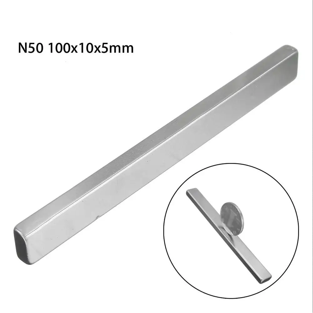 Magnet 1 Piece N50 Rectangular Rare Earth Magnet 100x10x5mm Super Strong Powerful Magnets Neodymium Permanent Magnetic Drop Ship
Magnet 1 Piece N50 Rectangular Rare Earth Magnet 100x10x5mm Super Strong Powerful Magnets Neodymium Permanent Magnetic Drop Ship