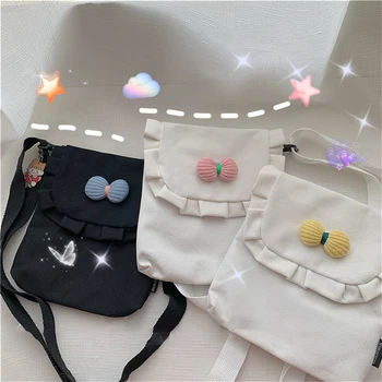 6 colors Simple cute Bow JK School Uniform Messenger Bag Girls Shoulder Bags Lolita Cosplay All-match handbag Women's bag purses
6 colors Simple cute Bow JK School Uniform Messenger Bag Girls Shoulder Bags Lolita Cosplay All-match handbag Women's bag purses