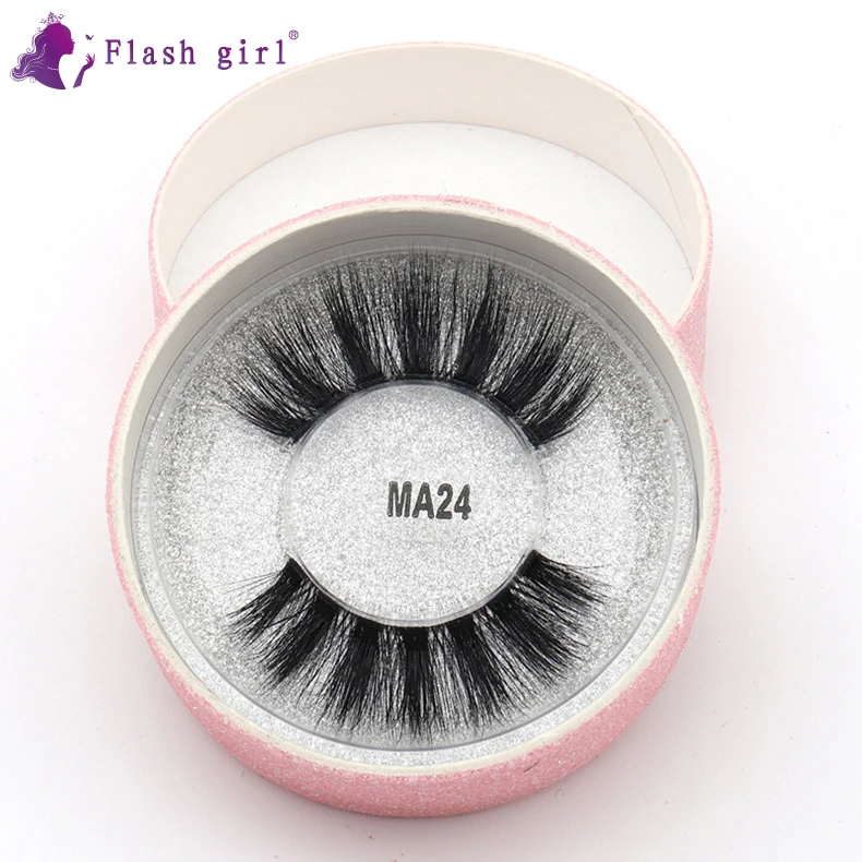 The most popular 24 styles MA24 3D false mink 100% handmade eyelashes with Pink Gift box
The most popular 24 styles MA24 3D false mink 100% handmade eyelashes with Pink Gift box