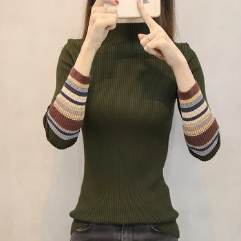 shintimes Knitted Sweater Button Pullovers Pull Femme High Elastic 2020 Autumn Winter Women Sweater Jumper Pullover Sleeve Long
shintimes Knitted Sweater Button Pullovers Pull Femme High Elastic 2020 Autumn Winter Women Sweater Jumper Pullover Sleeve Long