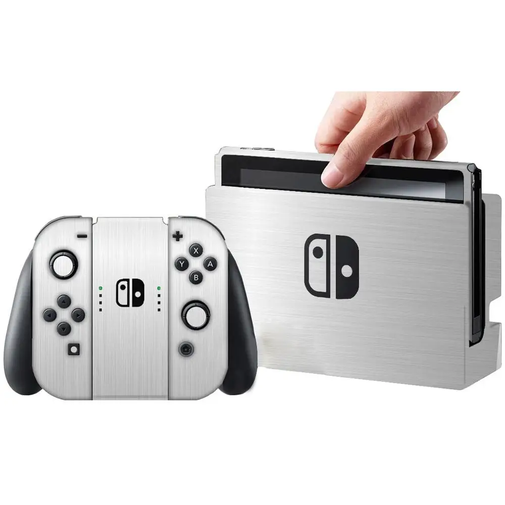 Metal Brushed Skin Sticker Decal For Nintendo Switch Console and Controller For NS Protector Joy-con Nintend Switch Skin Sticker
Metal Brushed Skin Sticker Decal For Nintendo Switch Console and Controller For NS Protector Joy-con Nintend Switch Skin Sticker