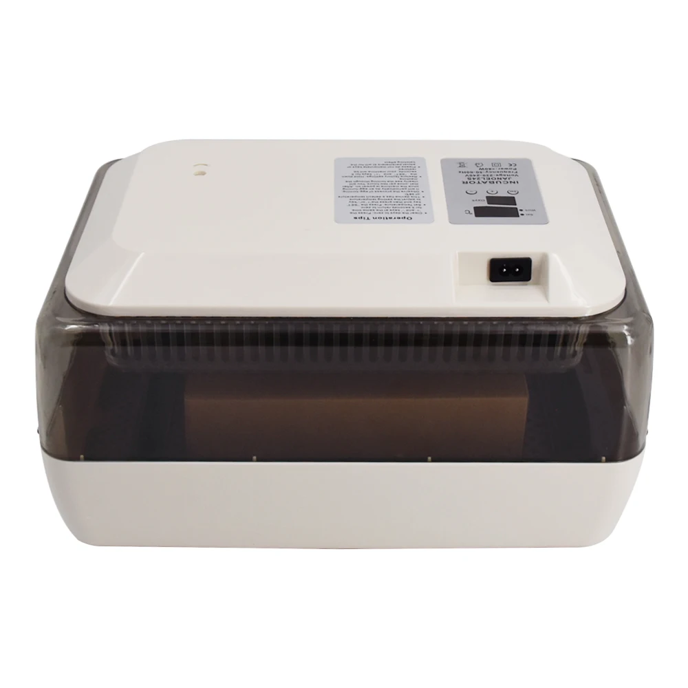 24 Eggs Incubator with Automatic Turner Intelligent Egg Incubator with Temperature Control Egg Hatcher for Chickens Birds Ducks
24 Eggs Incubator with Automatic Turner Intelligent Egg Incubator with Temperature Control Egg Hatcher for Chickens Birds Ducks