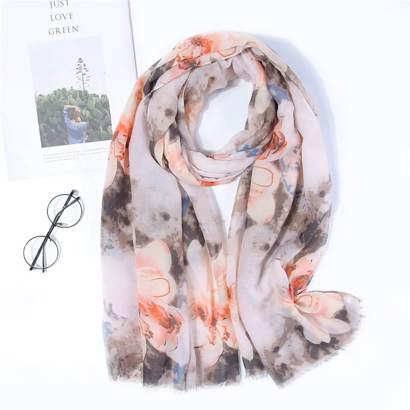 Autumn And Winter New Style Women Ladies Ink Flower Print Chiffon Wrap Shawls Headband Soft Long Scarf Bufanda Szalik #35
Autumn And Winter New Style Women Ladies Ink Flower Print Chiffon Wrap Shawls Headband Soft Long Scarf Bufanda Szalik #35