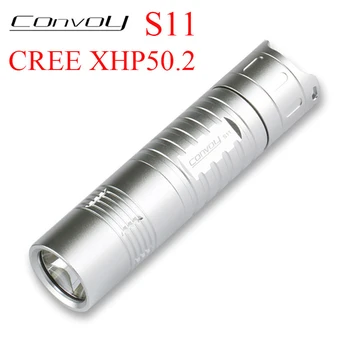 Convoy S11 Cree XHP50.2 Led Flashlight Silver Linterna Camp Torch Work Light Lantern 18650 26650 Flash Light Bicycle Lamp
Convoy S11 Cree XHP50.2 Led Flashlight Silver Linterna Camp Torch Work Light Lantern 18650 26650 Flash Light Bicycle Lamp