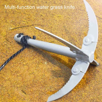 Stainless Steel Fishing Water Knife Cut Grass Knife Thick Anchor Knife Rake Gear Supplies Rust Resistance And Durable Foldable
Stainless Steel Fishing Water Knife Cut Grass Knife Thick Anchor Knife Rake Gear Supplies Rust Resistance And Durable Foldable