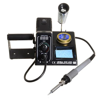 New 60W Adjustable Digital Soldering Iron Kit Rework Soldering Station Repair Welding Soldering Iron Set PCB Desoldering Tool
New 60W Adjustable Digital Soldering Iron Kit Rework Soldering Station Repair Welding Soldering Iron Set PCB Desoldering Tool