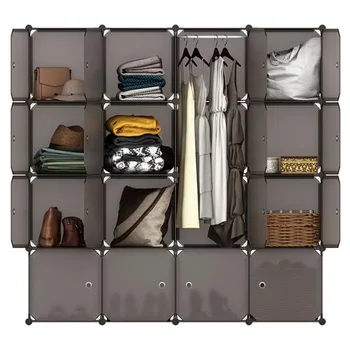 Modular Closet Organizer Plastic Cabinet 16 Cube Wardrobe Cubby Shelving Storage Cubes Drawer Unit DIY Modular Bookcase Closet
Modular Closet Organizer Plastic Cabinet 16 Cube Wardrobe Cubby Shelving Storage Cubes Drawer Unit DIY Modular Bookcase Closet