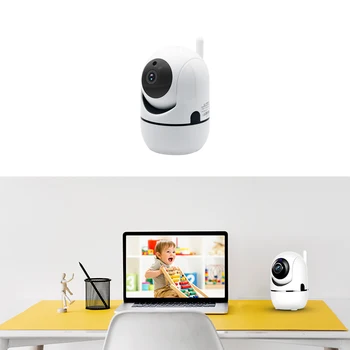 720P/1080P IP Camera Home Security Surveillance Camera Auto Tracking Network WiFi Wireless Night Vision Camera US Plug
720P/1080P IP Camera Home Security Surveillance Camera Auto Tracking Network WiFi Wireless Night Vision Camera US Plug