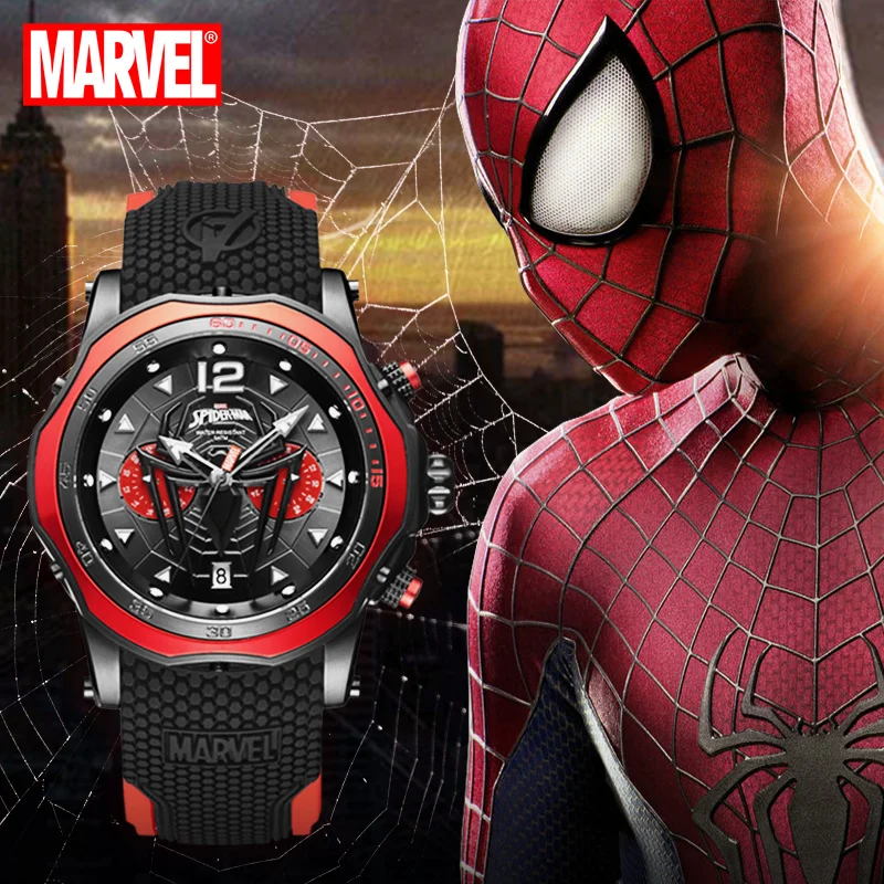 Disney Official Spider Man Japan Quartz Casual WristWatches Marvel Sapphire 50M Waterproof Luminous Hands Sport Boy Gift Clock
Disney Official Spider Man Japan Quartz Casual WristWatches Marvel Sapphire 50M Waterproof Luminous Hands Sport Boy Gift Clock