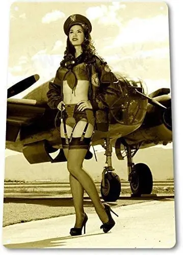 Bomb Drop Girl Combat Military Man Cave Gun Decor Large Metal Tin Sign 8x12 inch Bar Garage Club Wall Decor
Bomb Drop Girl Combat Military Man Cave Gun Decor Large Metal Tin Sign 8x12 inch Bar Garage Club Wall Decor