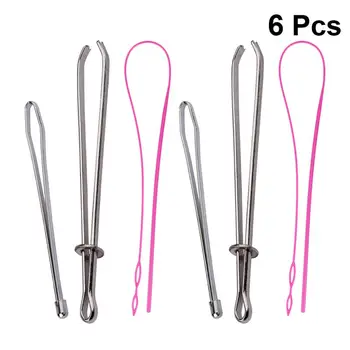 2 Set/6 Pcs Plastic Drawstring Threader Cited Clips Elastic Belt Wearing Rope Weaving Tool Bag Wrap Rope Wearing Accessorie
2 Set/6 Pcs Plastic Drawstring Threader Cited Clips Elastic Belt Wearing Rope Weaving Tool Bag Wrap Rope Wearing Accessorie