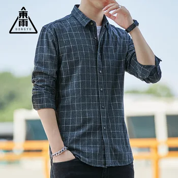 Mens Hot Sale Autumn Winter Retro Casual Brushed Plaid Long Sleeve Shirt Cotton Joker Shirt men dress shirts
Mens Hot Sale Autumn Winter Retro Casual Brushed Plaid Long Sleeve Shirt Cotton Joker Shirt men dress shirts