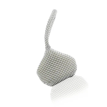 Trendy Mini Women Gold Silver Metal Evening Clutch Bag Fashion Lady Female Diamond Super Mini Handbag For Wedding Bag Clutches
Trendy Mini Women Gold Silver Metal Evening Clutch Bag Fashion Lady Female Diamond Super Mini Handbag For Wedding Bag Clutches