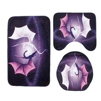 1 Pack Two Dragon Printed Bath Shower Curtain Bathroom Products Non Slip Toilet Cover Mat Floor Pad Accessories Ornaments
1 Pack Two Dragon Printed Bath Shower Curtain Bathroom Products Non Slip Toilet Cover Mat Floor Pad Accessories Ornaments