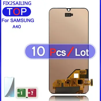 10pcs For Samsung A40 A405 SM-A405F A405F Super AMOLED LCD Display touch Screen Sensor Panel Assembly Can Adjust Brightness
10pcs For Samsung A40 A405 SM-A405F A405F Super AMOLED LCD Display touch Screen Sensor Panel Assembly Can Adjust Brightness