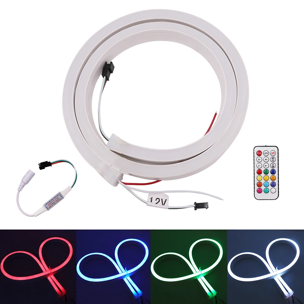 DC5V DC12V RGB Neon Sign Light SK6812 WS2811 Full Color Individually Addressable LED Strip Waterproof 5050 Rope Lights Tape Lamp
DC5V DC12V RGB Neon Sign Light SK6812 WS2811 Full Color Individually Addressable LED Strip Waterproof 5050 Rope Lights Tape Lamp