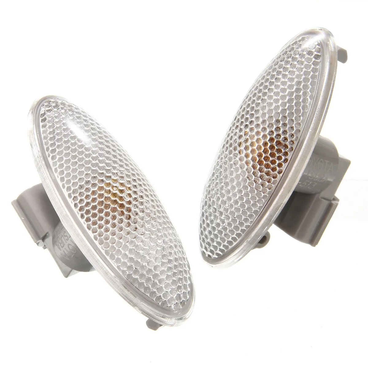 Mayitr 1pair Car Side Turn Signal Light Fender Lamps Amber Indicator Blub For Toyota Yaris RAV4 Auris Corolla