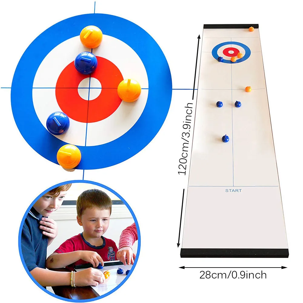 Table Top Curling Game Quality Tabletop Curling Game Compact Curling Board Game Curling Mini Table Games Family Bowling Bar Set
Table Top Curling Game Quality Tabletop Curling Game Compact Curling Board Game Curling Mini Table Games Family Bowling Bar Set