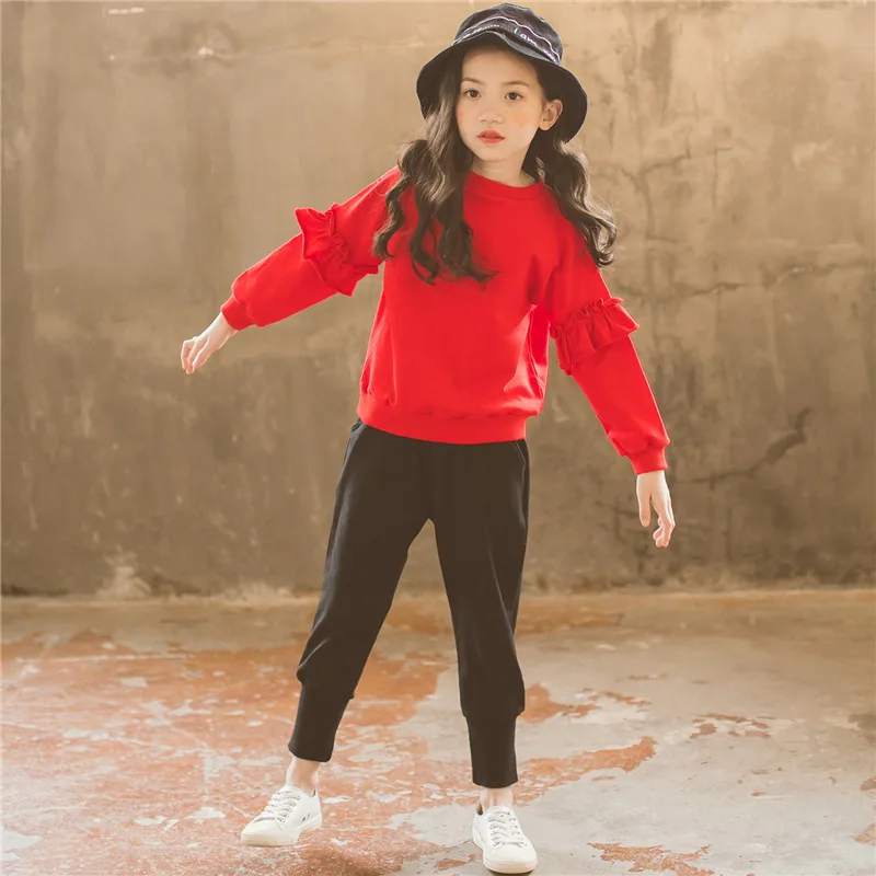 Girls Western Style Set Autumn Clothing 2019 New Style Large Children's Spring And Autumn Korean-style Fashion Clothing Hoodie P
Girls Western Style Set Autumn Clothing 2019 New Style Large Children's Spring And Autumn Korean-style Fashion Clothing Hoodie P