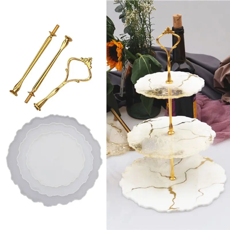 Irregular Big Plate Resin Mold Oversized Fruit Disc Tray Resin Mold Transparent Flexible Silicone Molds Art Craft Tools
Irregular Big Plate Resin Mold Oversized Fruit Disc Tray Resin Mold Transparent Flexible Silicone Molds Art Craft Tools