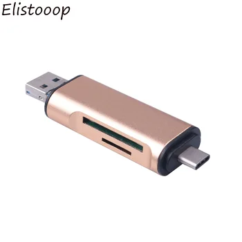 2019 USB-a/c 3in1 OTG Micro USB Type-C Interface to TF SD Card Reader For Macbook Retina 12 Pro 13 15 Phone Tablet Card Reader
2019 USB-a/c 3in1 OTG Micro USB Type-C Interface to TF SD Card Reader For Macbook Retina 12 Pro 13 15 Phone Tablet Card Reader