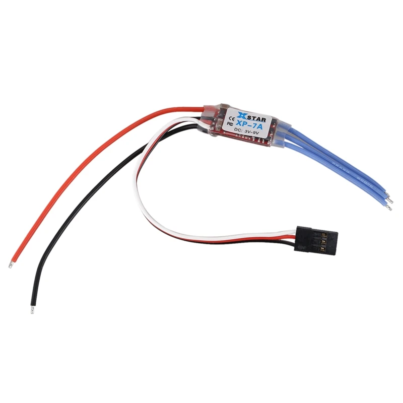 XP-7A RC Drone Brushless ESC 7A 1-2S Electronic Speed Controller for RC Airplane
XP-7A RC Drone Brushless ESC 7A 1-2S Electronic Speed Controller for RC Airplane