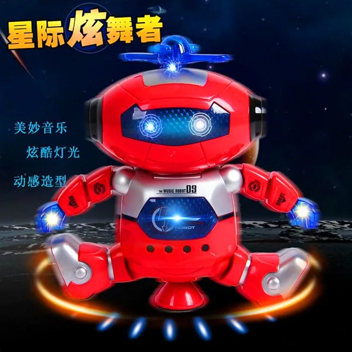 444 Star Dancer the Electric Intelligent Robot Light Music Children'S Educational Toy Night Market Stall Hot Selling
444 Star Dancer the Electric Intelligent Robot Light Music Children'S Educational Toy Night Market Stall Hot Selling