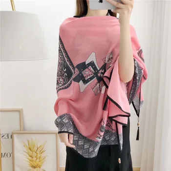 2020 Cotton Scarf Women Poncho Foulard Femme Spring And Summer Scarves Pashmina Female Shawl Hijab Bandana Linen Tassel
2020 Cotton Scarf Women Poncho Foulard Femme Spring And Summer Scarves Pashmina Female Shawl Hijab Bandana Linen Tassel