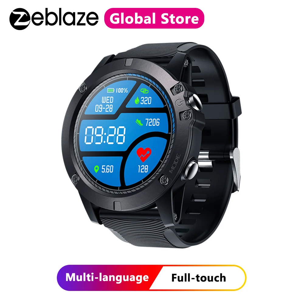 Zeblaze VIBE 3 PRO Color Touch Display Sports Smartwatch Heart Rate All-day Activity Tracking Smart Watch For IOS & Android
Zeblaze VIBE 3 PRO Color Touch Display Sports Smartwatch Heart Rate All-day Activity Tracking Smart Watch For IOS & Android
