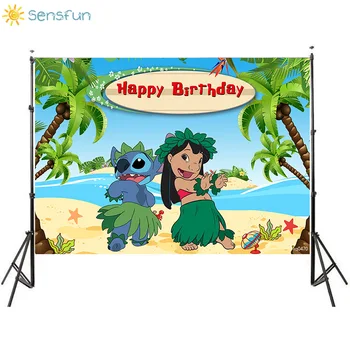 Sensfun Cartoon Movie Star Baby Stitch Theme Background Girl Birthday Party Photo Backdrop Photography Studio Banner Photophone
Sensfun Cartoon Movie Star Baby Stitch Theme Background Girl Birthday Party Photo Backdrop Photography Studio Banner Photophone