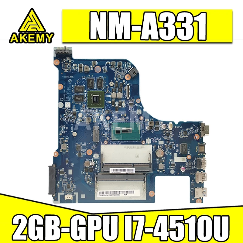 NM-A331 Mainboard For Lenovo G70-70 G70-80 Z70-70 Z70-80 B70-70 B70-80 Laptop Motherboard 2GB-GPU I7-4510U | Компьютеры и офис