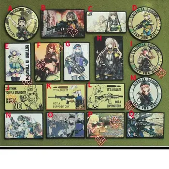 Anime Game Girls Frontline UMP9 Actical Patch Embroidered Morale Badge MAGIC TAPE Hook & Loop
Anime Game Girls Frontline UMP9 Actical Patch Embroidered Morale Badge MAGIC TAPE Hook & Loop