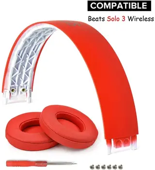 For Solo 3 Headband and Earpads Top Head Band Arch EarPads Cushion Muffs Repair Replacement Parts Compatible (Headband+Earpads)
For Solo 3 Headband and Earpads Top Head Band Arch EarPads Cushion Muffs Repair Replacement Parts Compatible (Headband+Earpads)