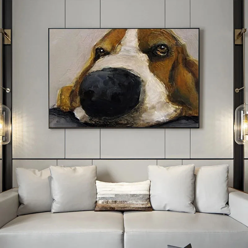 Animal Oil Paintings Hand Painted Modern Pictures on Canvas High Quality Pictures for Living Room Home Decor No Frame
Animal Oil Paintings Hand Painted Modern Pictures on Canvas High Quality Pictures for Living Room Home Decor No Frame