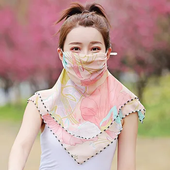 New Sunscreen Mask Neck Protection Thin Summer Breathable Full Covering Chiffon Triangle Scarf Outdoor Riding Accessorie
New Sunscreen Mask Neck Protection Thin Summer Breathable Full Covering Chiffon Triangle Scarf Outdoor Riding Accessorie