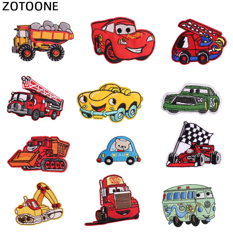 ZOTOONE Cartoon car Patches Engineering vehicle Stickers Iron on Clothes Heat Transfer Applique Embroidered Cloth Fabric G
ZOTOONE Cartoon car Patches Engineering vehicle Stickers Iron on Clothes Heat Transfer Applique Embroidered Cloth Fabric G